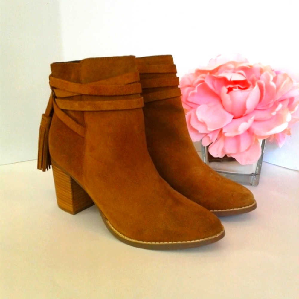 Women's Faith leather suede ankle boots